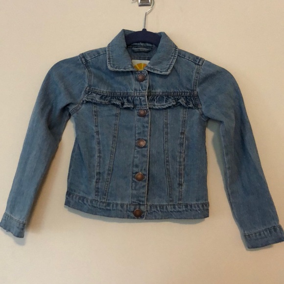 C&C California Other - NWT C&C California ruffle Jean jacket, 6 (girls)